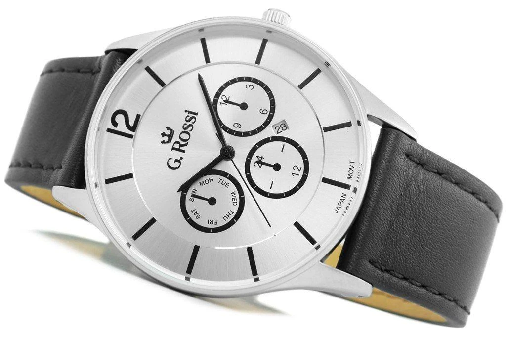 Laikrodis vyrams G. ROSSI - 7028A (zg205a) + dėžutė
