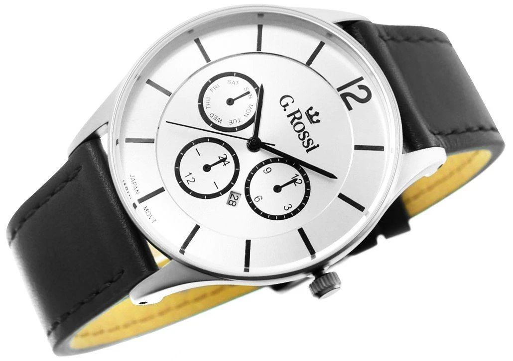 Laikrodis vyrams G. ROSSI - 7028A (zg205a) + dėžutė