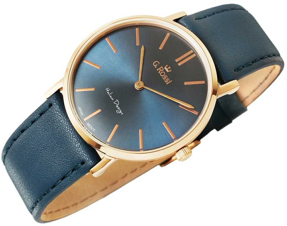 Vyriškas laikrodis G.ROSSI 8709A2-6F3 + Dėžutė
