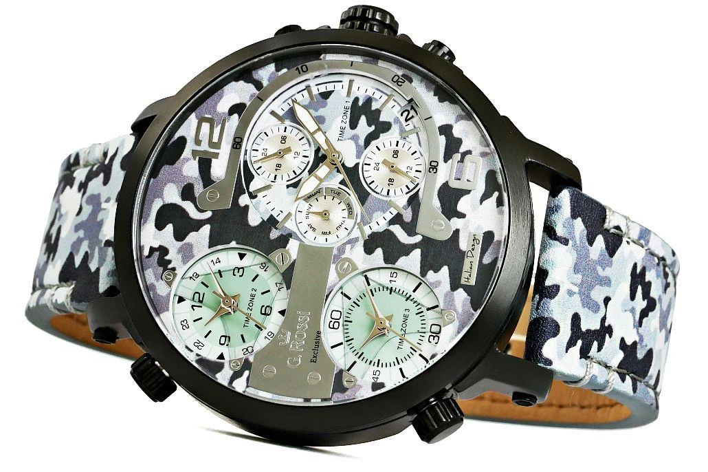 Laikrodis vyrams G. ROSSI - E11706A2-6F2 (zg336d) + dėžutė