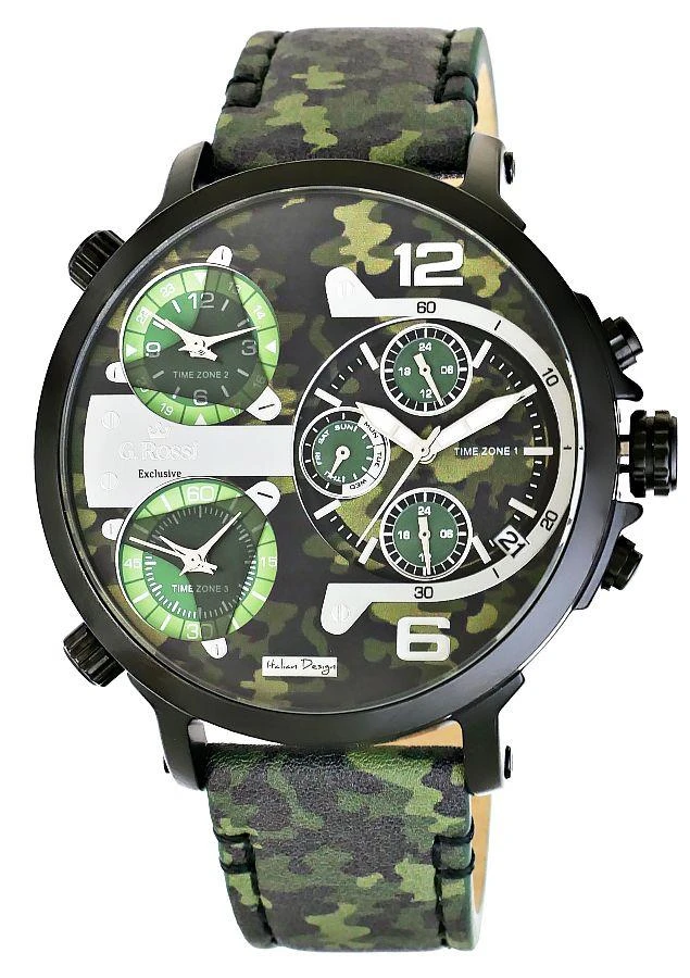 Laikrodis vyrams G. ROSSI - E11706A2-8H1 (zg336e) + dėžutė