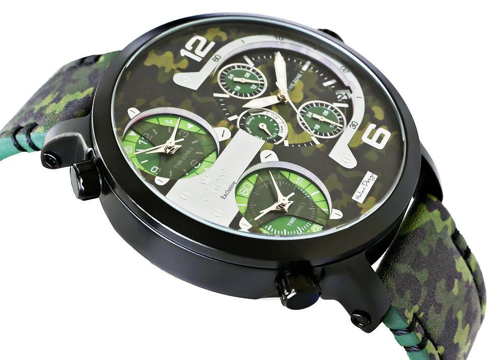 Laikrodis vyrams G. ROSSI - E11706A2-8H1 (zg336e) + dėžutė