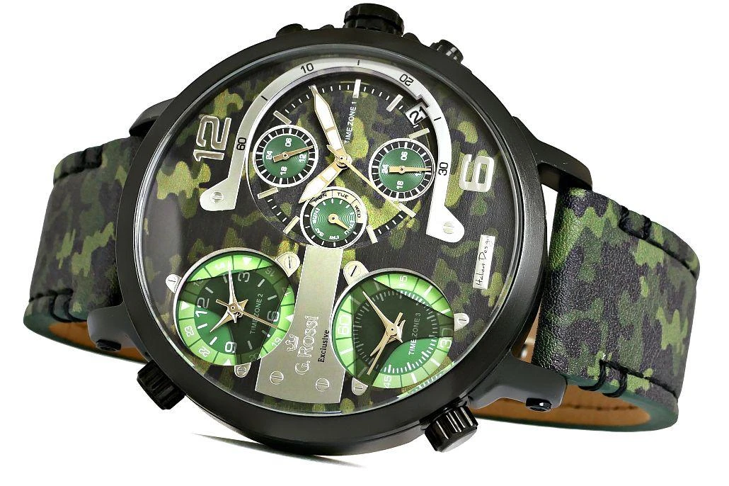Laikrodis vyrams G. ROSSI - E11706A2-8H1 (zg336e) + dėžutė