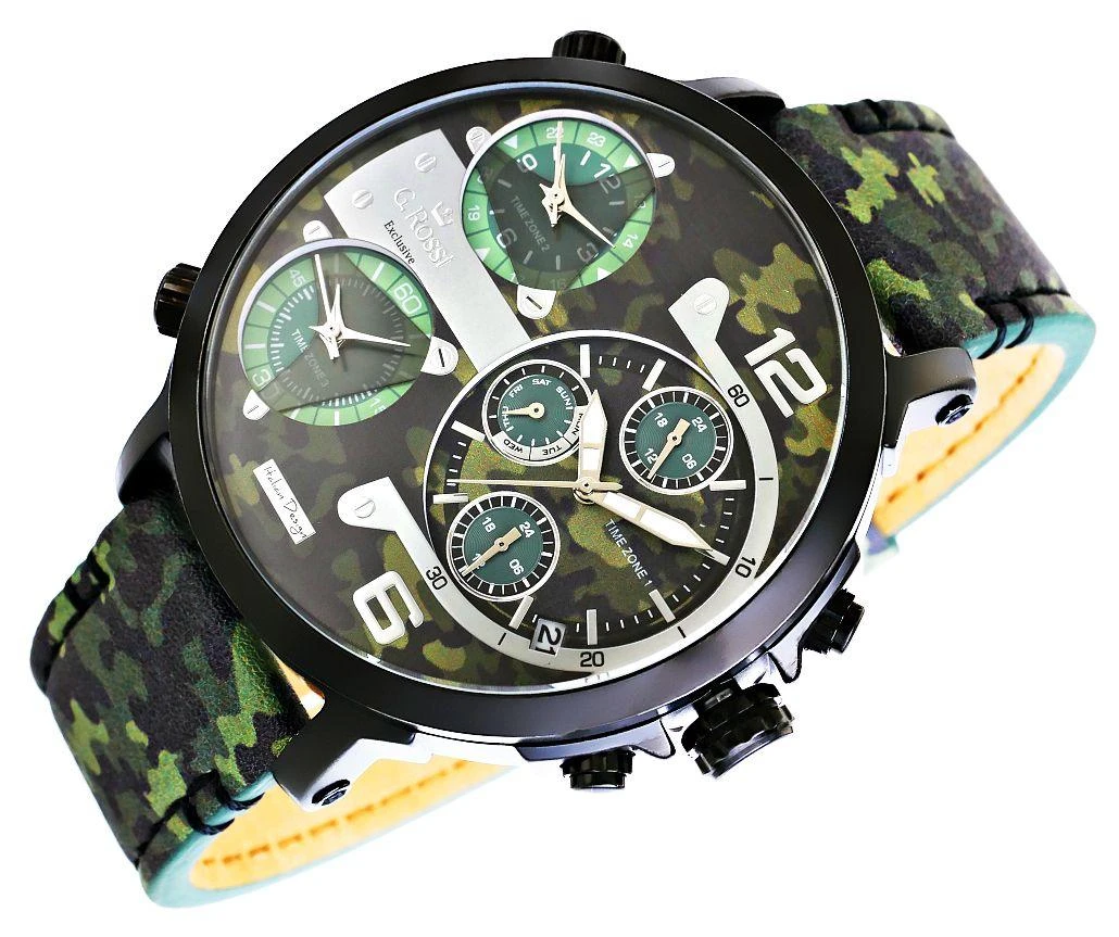 Laikrodis vyrams G. ROSSI - E11706A2-8H1 (zg336e) + dėžutė