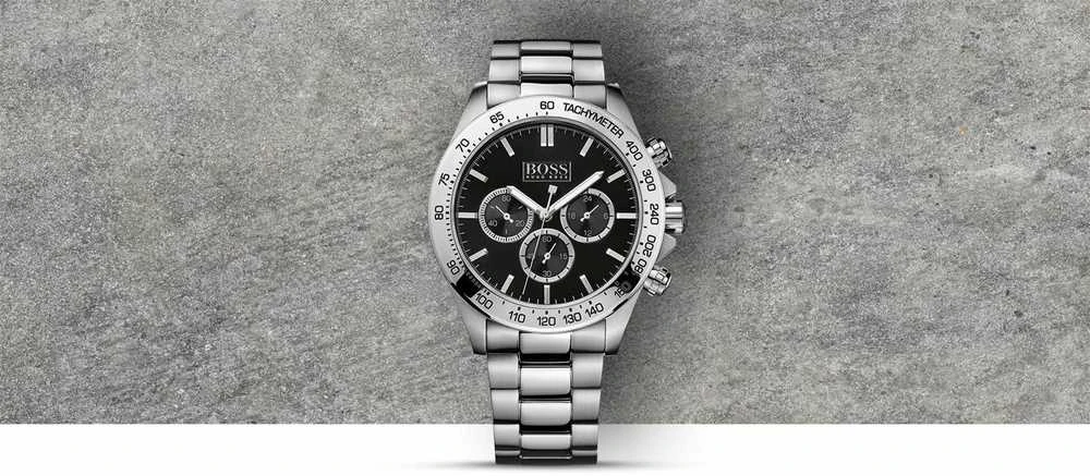 Vyriškas laikrodis HUGO BOSS 1512965 - IKON (zh008e) + BOX