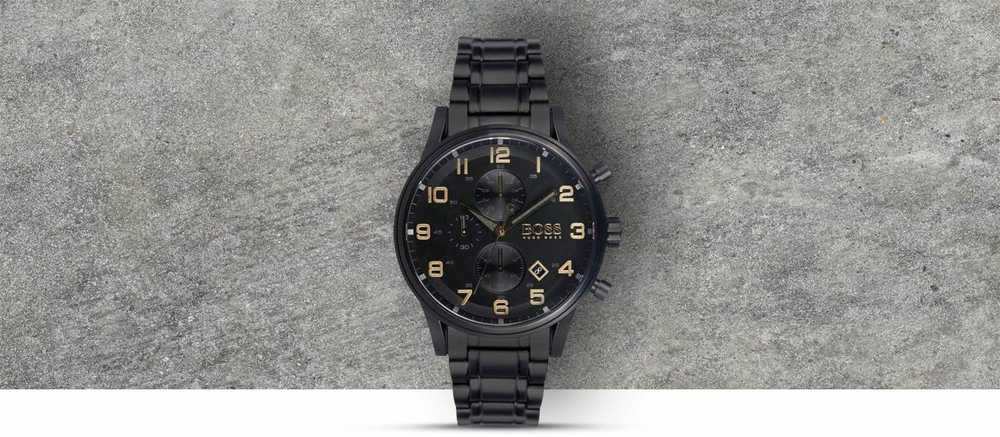 VYRIŠKAS LAIKRODIS HUGO BOSS 1513275 – AEROLINER CHRONO (zh020a)