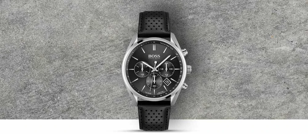 Vyriškas laikrodis HUGO BOSS 1513816 CHAMPION (zh052b)
