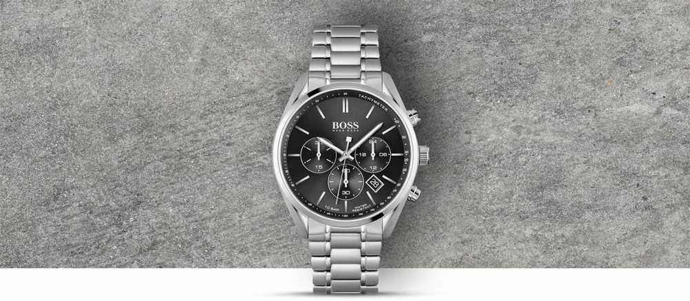 HUGO BOSS vyriškas laikrodis 1513871 CHAMPION (zh052h)