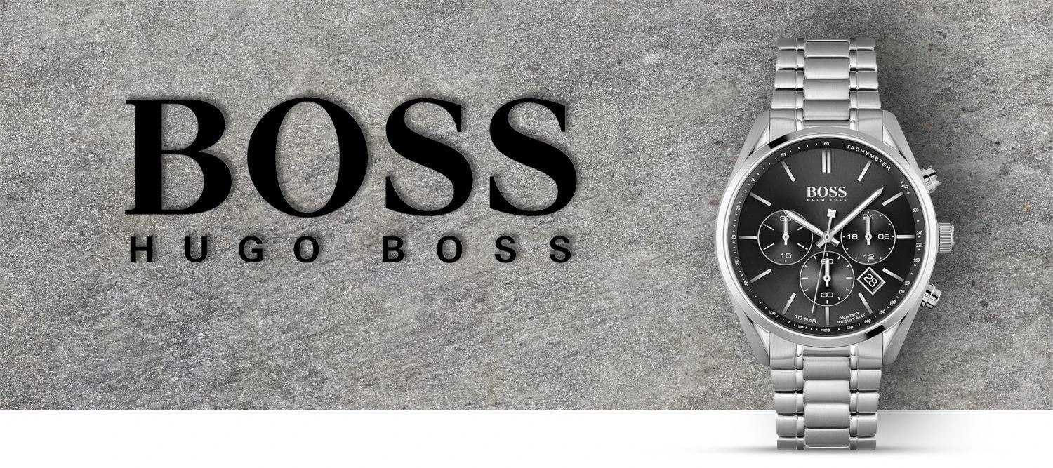 HUGO BOSS vyriškas laikrodis 1513871 CHAMPION (zh052h)