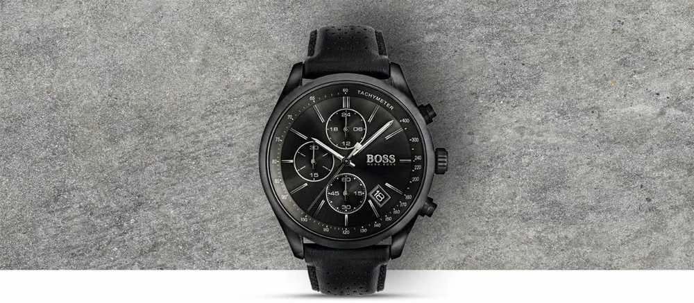 VYRIŠKAS LAIKRODIS HUGO BOSS 1513474 Grand Prix (zh043a)