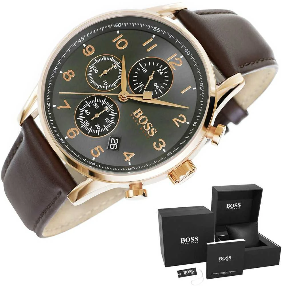 Laikrodis HUGO BOSS MEN'S WATCH 1513496 - NAVIGATOR (zh010b)