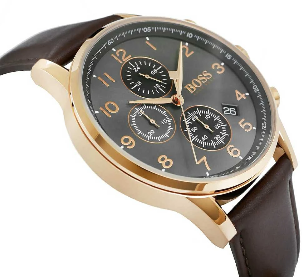 Laikrodis HUGO BOSS MEN'S WATCH 1513496 - NAVIGATOR (zh010b)