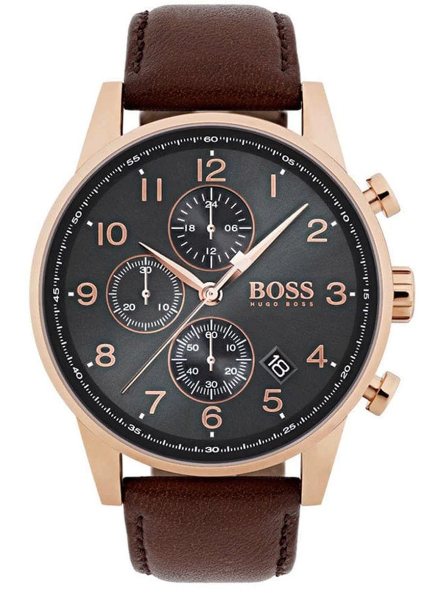 Laikrodis HUGO BOSS MEN'S WATCH 1513496 - NAVIGATOR (zh010b)