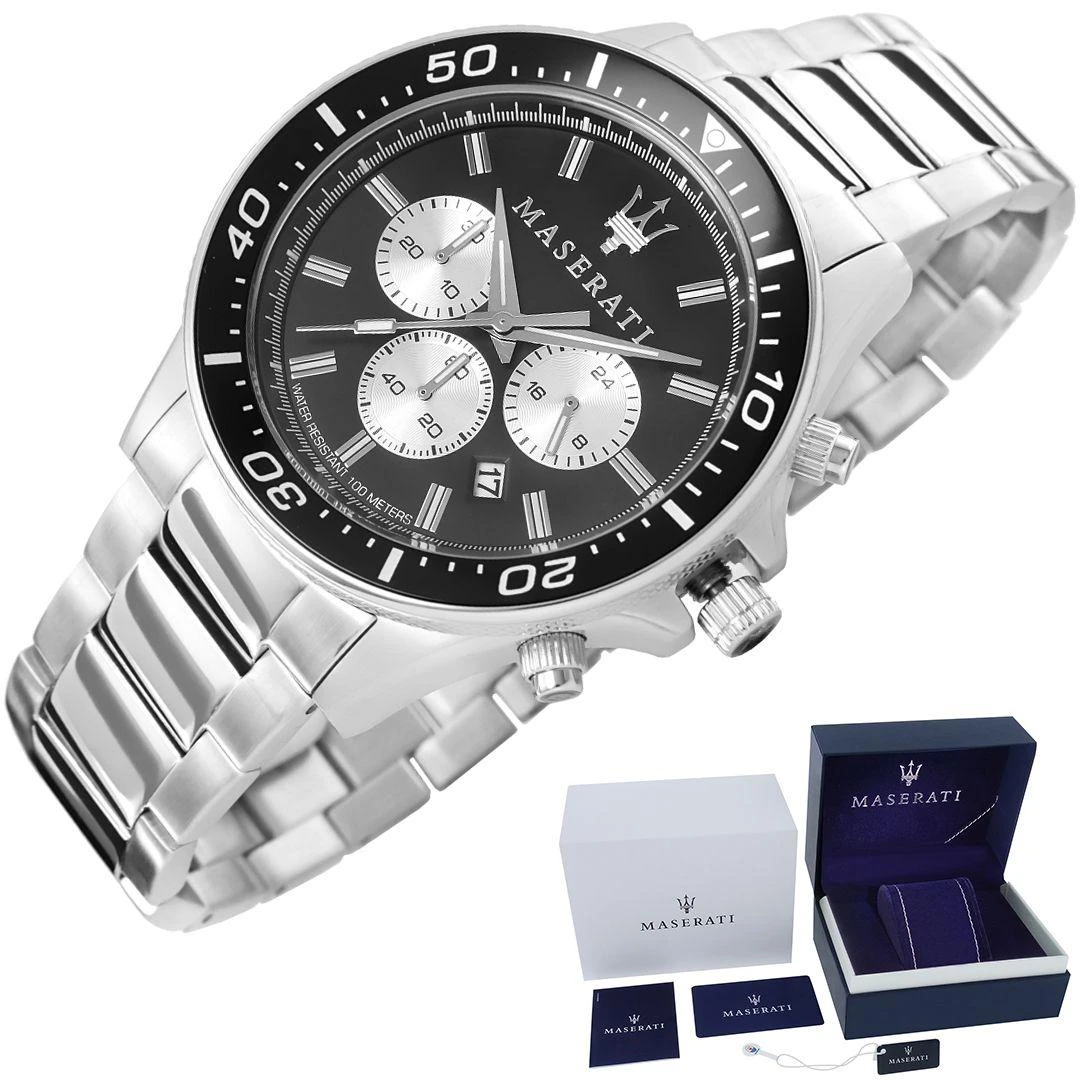 Laikrodis MASERATI MEN'S WATCH R8873640004 - SFIDA (zs003c)