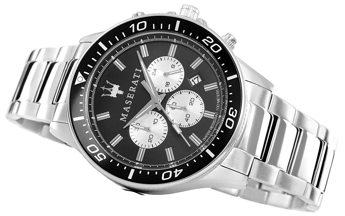 Laikrodis MASERATI MEN'S WATCH R8873640004 - SFIDA (zs003c)