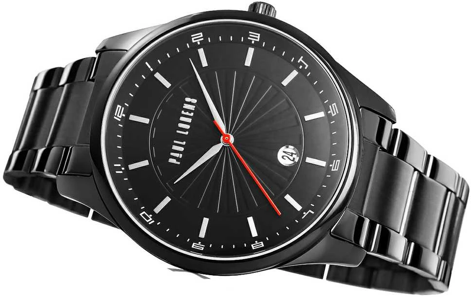 Laikrodis PAUL LORENS MALE WATCH - PL12156B2-1A5 (zg357d) + BOX