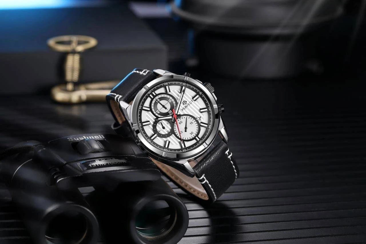 Laikrodis MEN'S WATCH PERFECT CH03L - CHRONOGRAPH (zp352e) + BOX