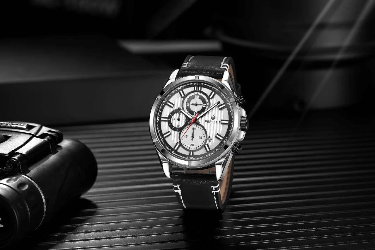Laikrodis MEN'S WATCH PERFECT CH03L - CHRONOGRAPH (zp352e) + BOX