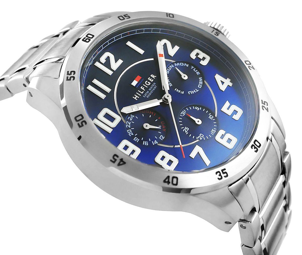 Laikrodis TOMMY HILFIGER MEN'S WATCH 1791053 TREND (zf078b) + BOX