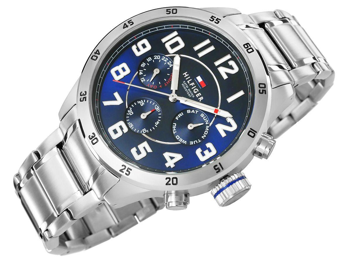 Laikrodis TOMMY HILFIGER MEN'S WATCH 1791053 TREND (zf078b) + BOX
