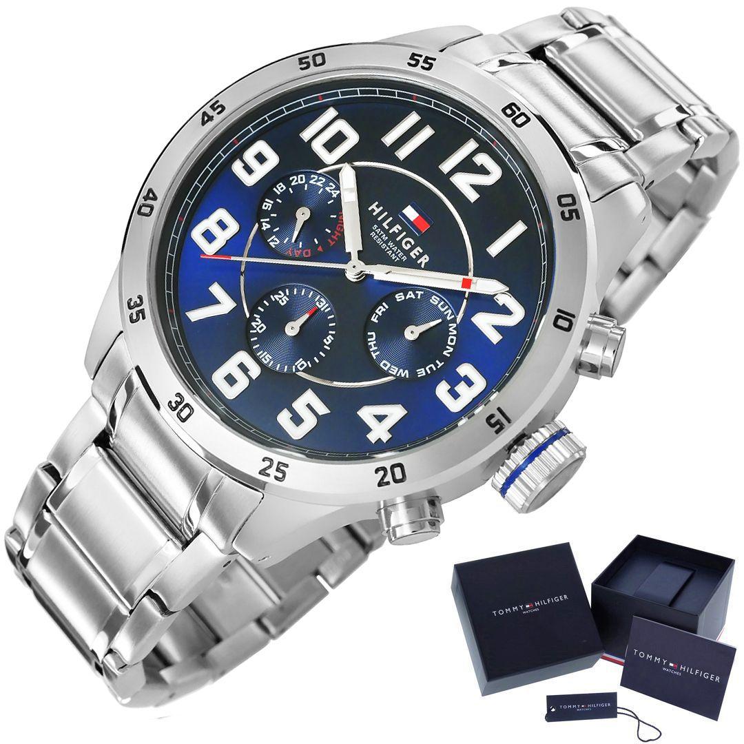 Laikrodis TOMMY HILFIGER MEN'S WATCH 1791053 TREND (zf078b) + BOX