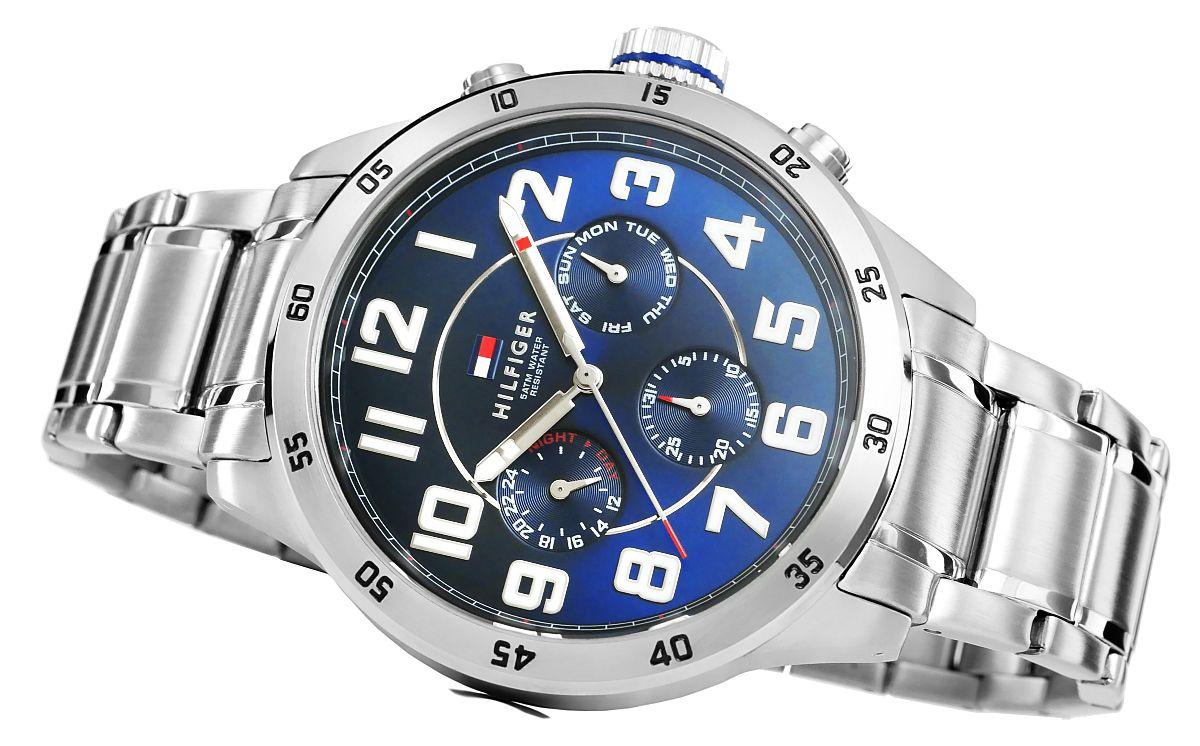 Laikrodis TOMMY HILFIGER MEN'S WATCH 1791053 TREND (zf078b) + BOX