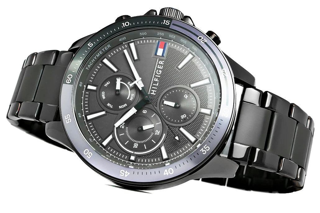 VYRIŠKAS LAIKRODIS TOMMY HILFIGER 1791719 BANK (zf022c)