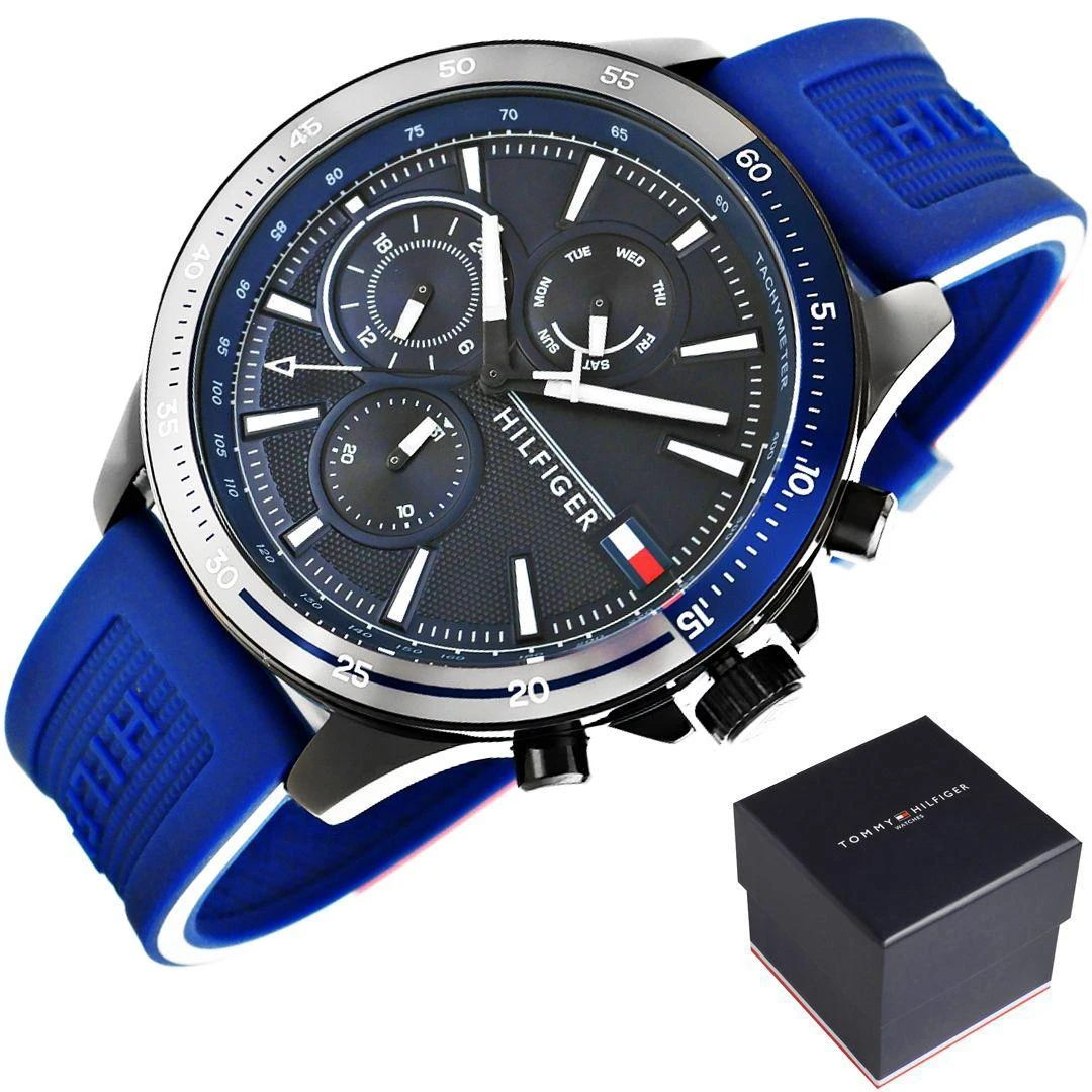 TOMMY HILFIGER VYRIŠKAS LAIKRODIS 1791721 BANK (zf023a)