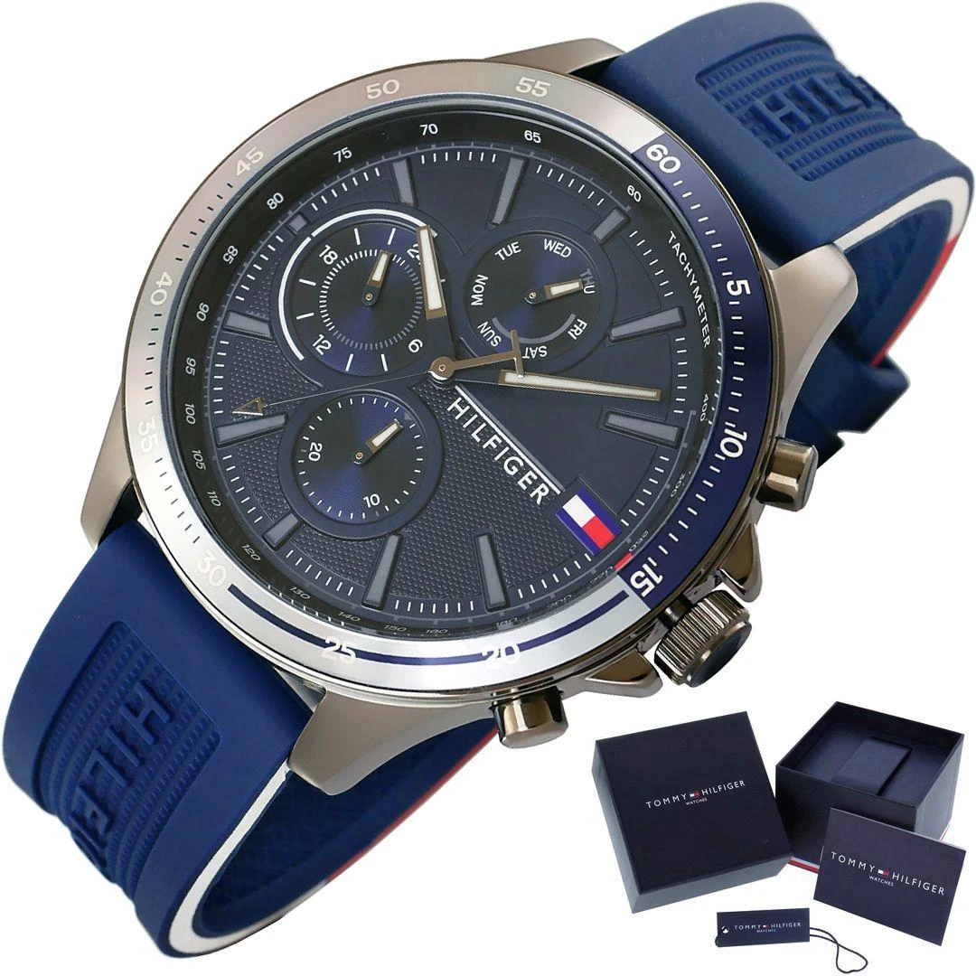 TOMMY HILFIGER VYRIŠKAS LAIKRODIS 1791721 BANK (zf023a)
