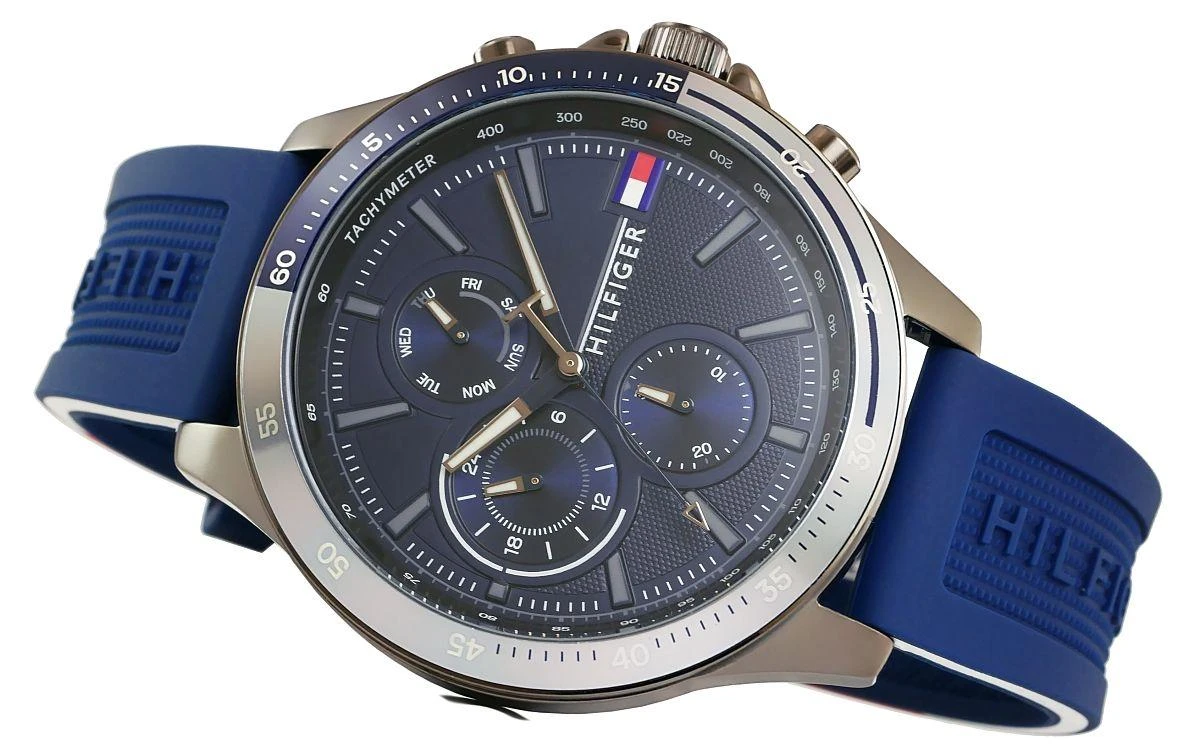TOMMY HILFIGER VYRIŠKAS LAIKRODIS 1791721 BANK (zf023a)