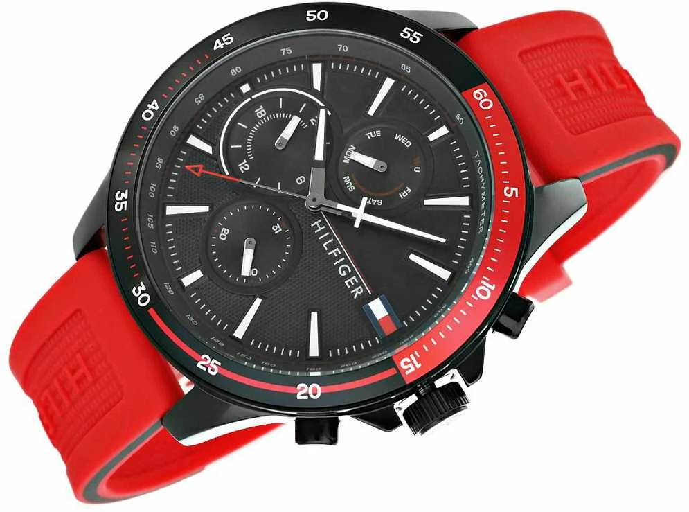 VYRIŠKAS LAIKRODIS TOMMY HILFIGER 1791722 BANK (zf023c)