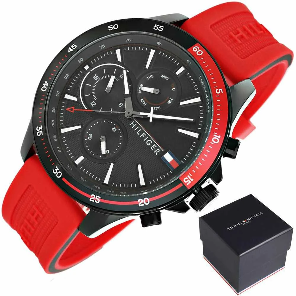 VYRIŠKAS LAIKRODIS TOMMY HILFIGER 1791722 BANK (zf023c)