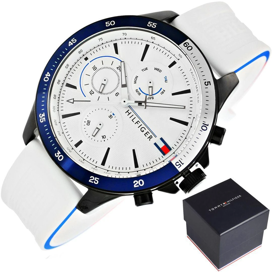 Laikrodis TOMMY HILFIGER MEN'S WATCH 1791723 BANK (zf023b)