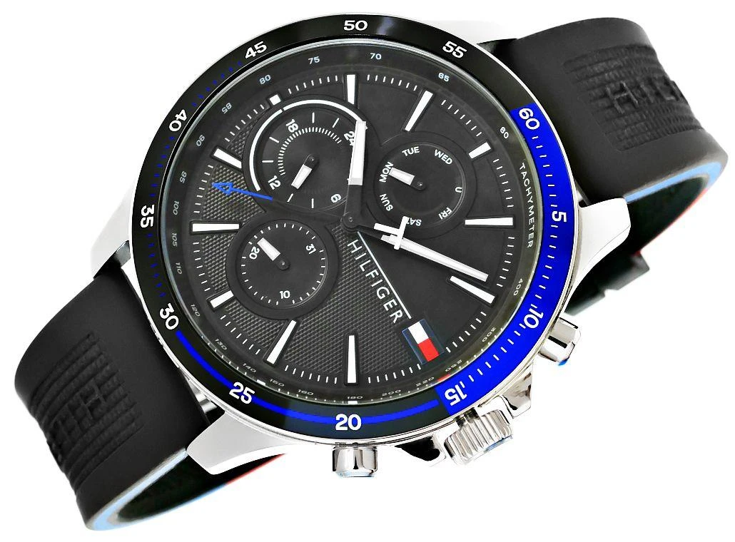 Vyriškas laikrodis TOMMY HILFIGER 1791724 BANK (zf023d)