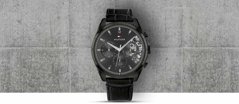 TOMMY HILFIGER VYRIŠKAS LAIKRODIS 1710452 BAKER (zf043c)