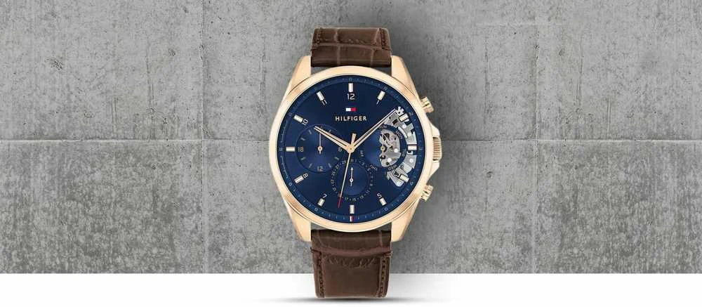 Laikrodis TOMMY HILFIGER MEN'S WATCH 1710453 BAKER (zf043e)