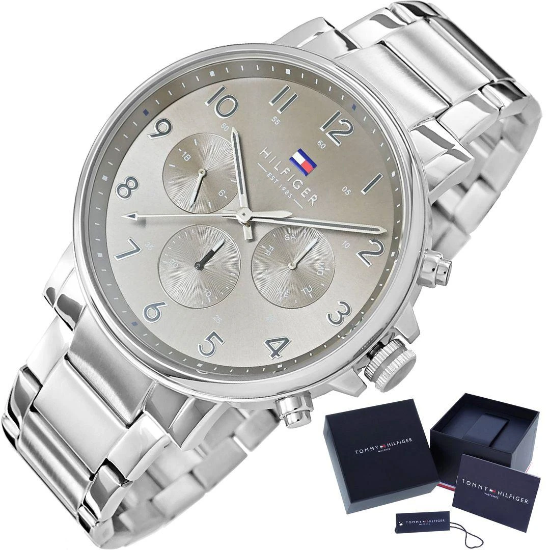 Laikrodis TOMMY HILFIGER MEN'S WATCH 1710382 + BOX
