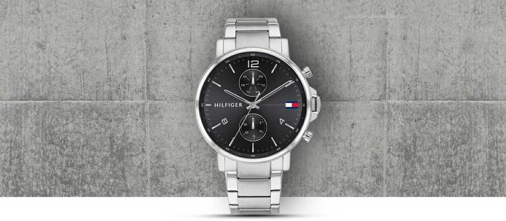 Vyriškas laikrodis TOMMY HILFIGER 1710413 DANIEL (zf009a) + BOX