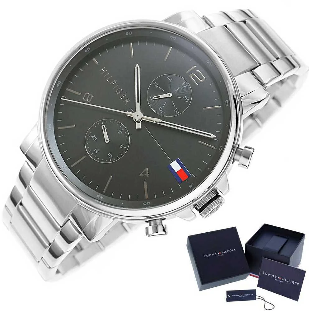 Vyriškas laikrodis TOMMY HILFIGER 1710413 DANIEL (zf009a) + BOX
