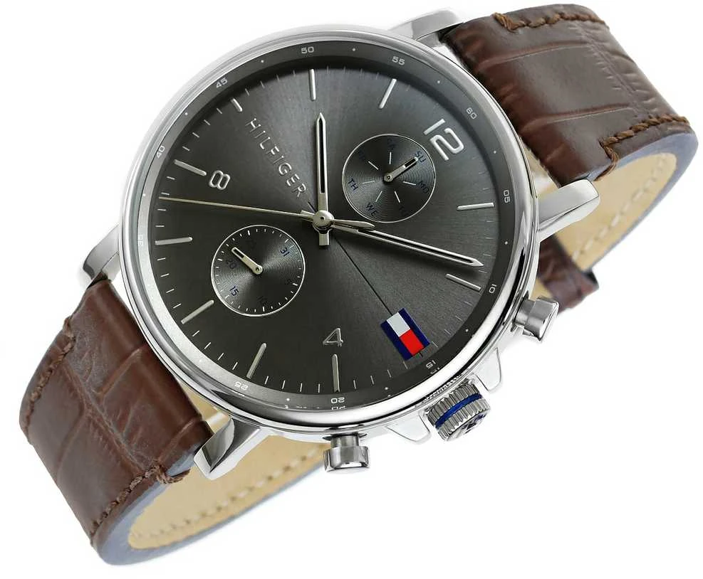 TOMMY HILFIGER VYRIŠKAS LAIKRODIS 1710416 DANIEL (zf010a) + DĖŽUTĖ