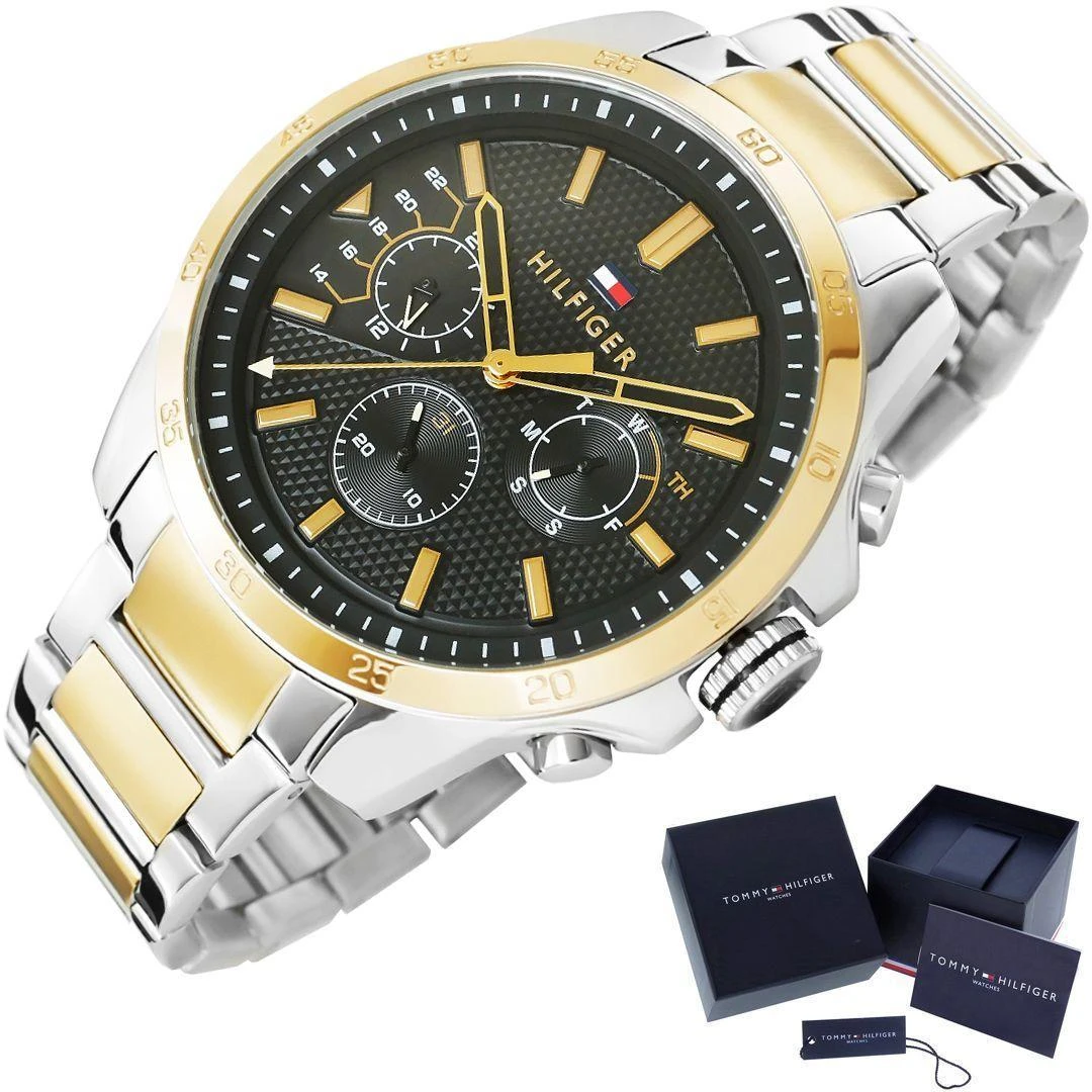 Vyriškas laikrodis TOMMY HILFIGER 1791559 DECKER +BOX