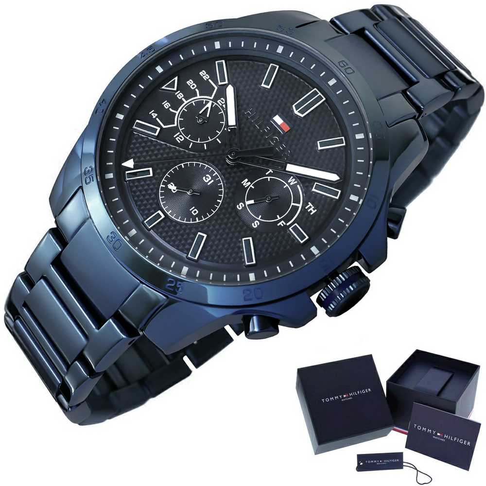 VYRIŠKAS LAIKRODIS TOMMY HILFIGER 1791560 DECKER (zf012a)