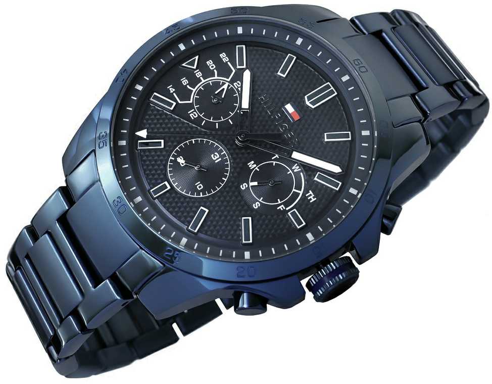 VYRIŠKAS LAIKRODIS TOMMY HILFIGER 1791560 DECKER (zf012a)