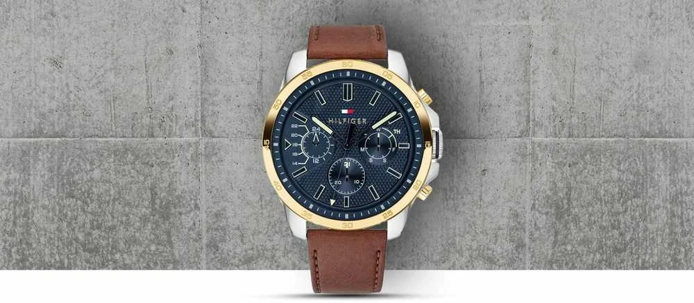 Vyriškas laikrodis TOMMY HILFIGER 1791561 DECKER (zf001b)