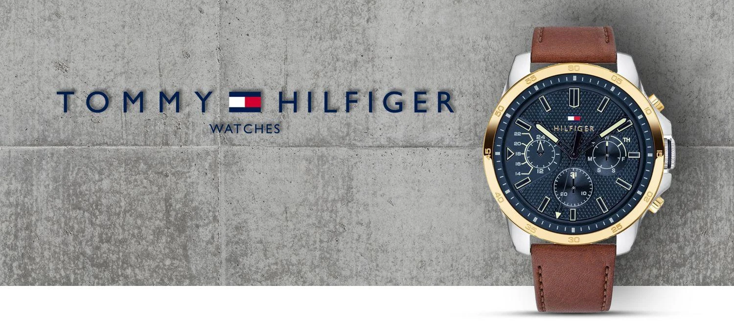 Vyriškas laikrodis TOMMY HILFIGER 1791561 DECKER (zf001b)