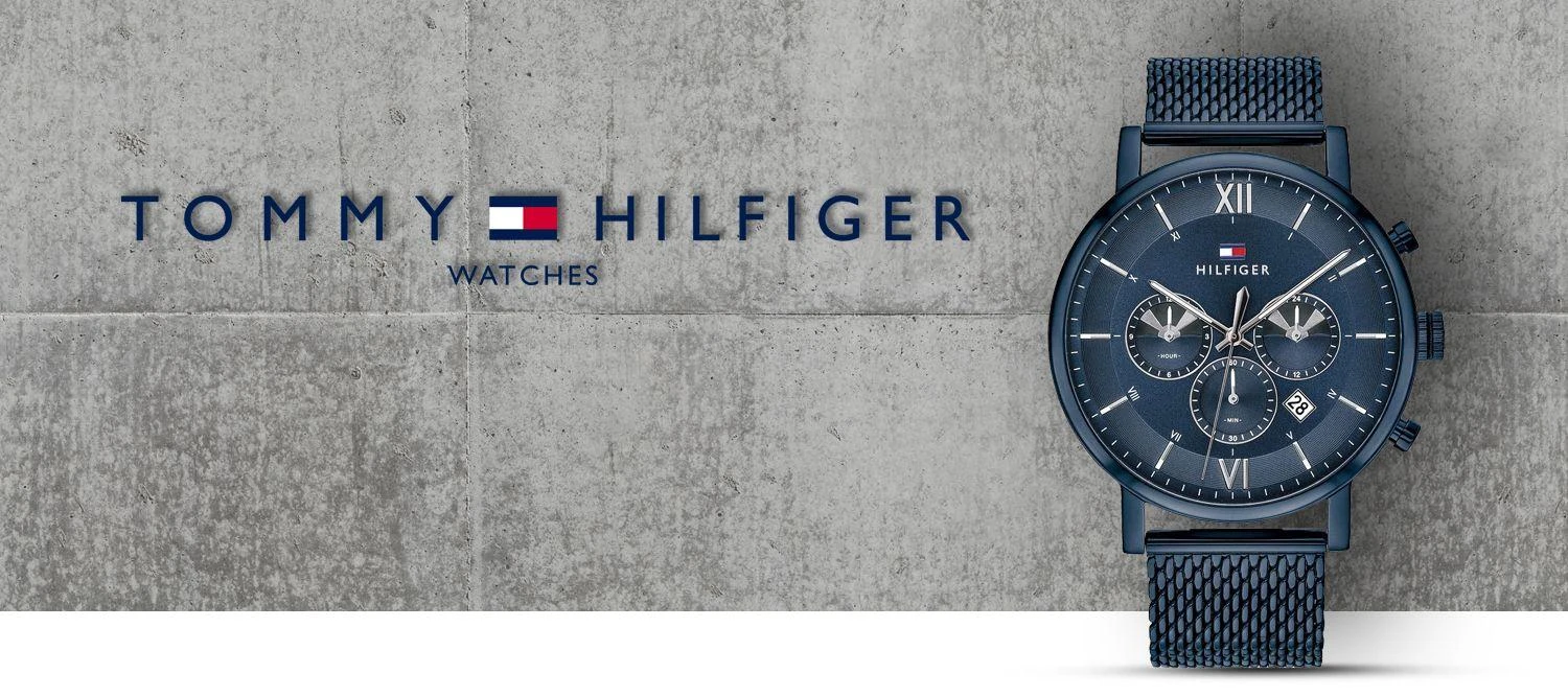 Vyriškas laikrodis TOMMY HILFIGER 1710397 EVAN (zf033c) + BOX