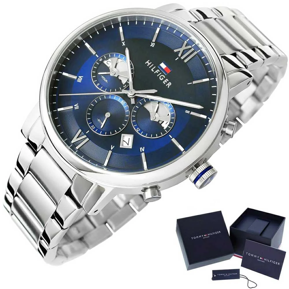 Vyriškas laikrodis TOMMY HILFIGER 1710409 EVAN (zf033b)