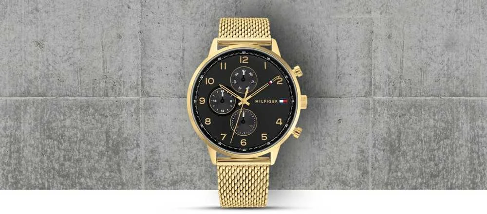 Laikrodis TOMMY HILFIGER LEONARD MEN'S WATCH 1791989 zf089a