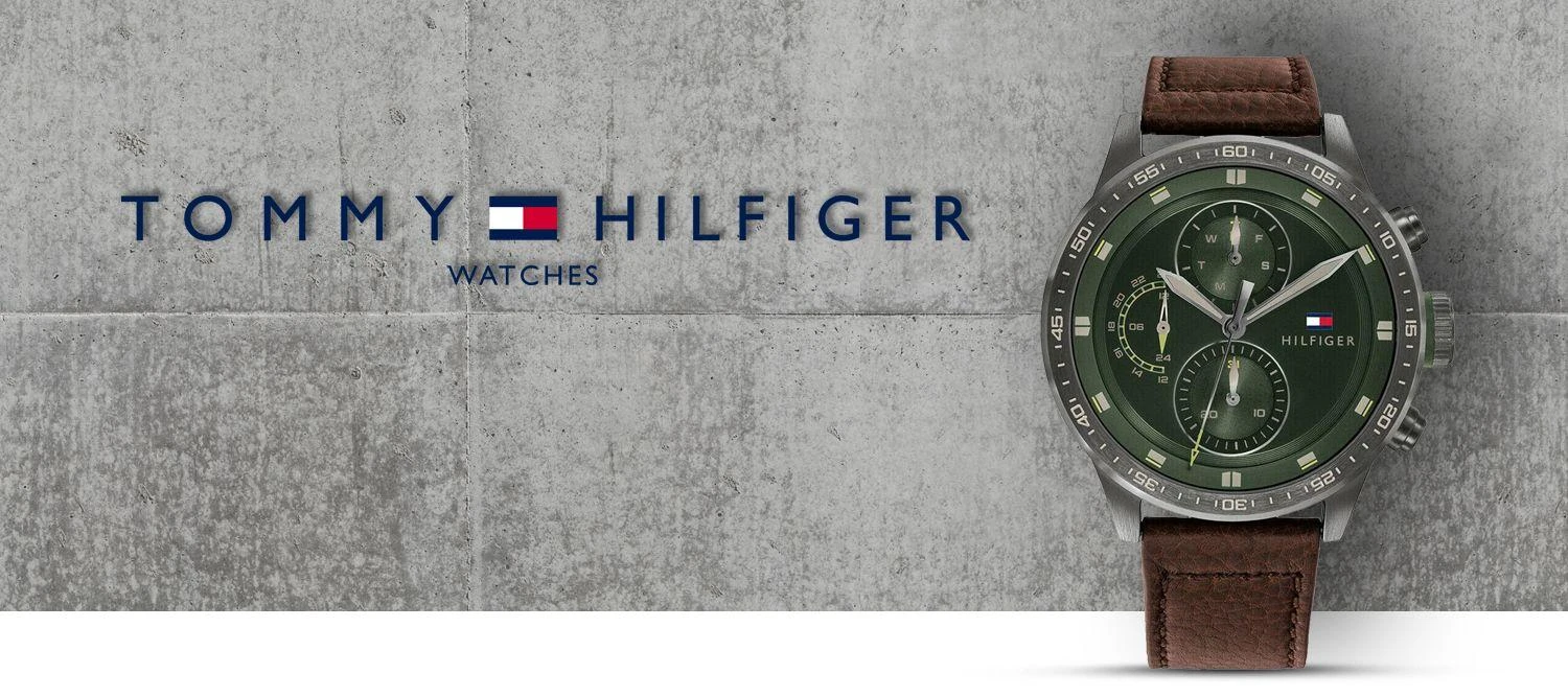 Laikrodis TOMMY HILFIGER MEN'S WATCH 1791809 (zf042b)