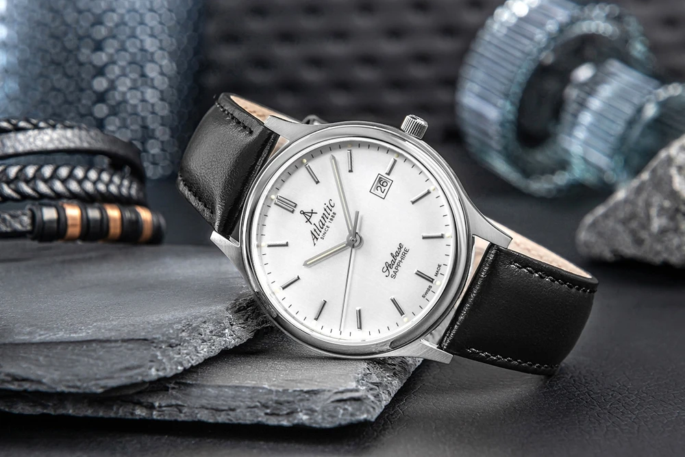Vyriškas laikrodis Atlantic Seabase 60343.41.21 + BOX